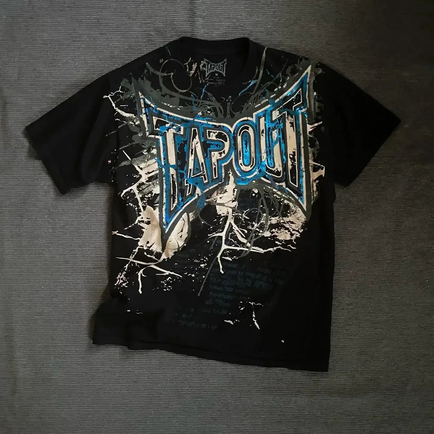 Streetwear Tapout T Shirt Y2K Hip Hop