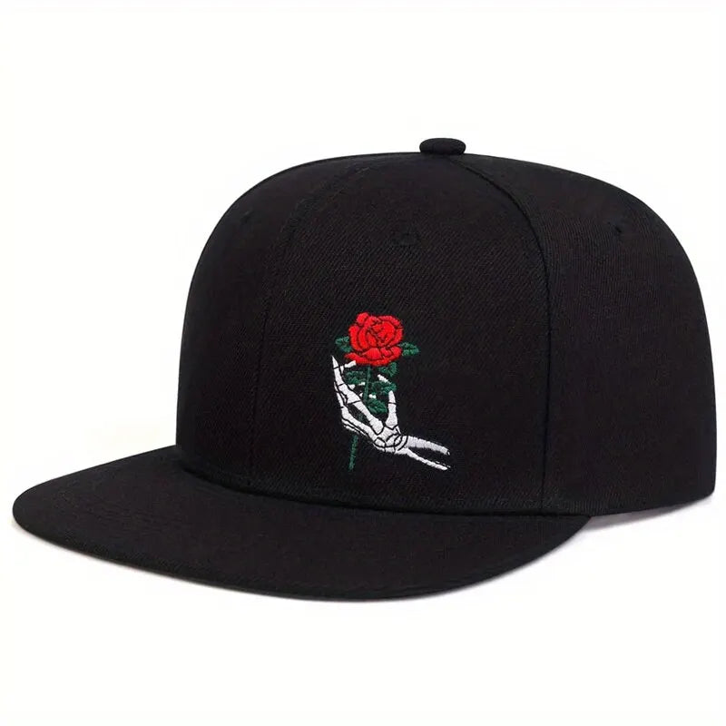 Stylish Embroidered Snapback Hat