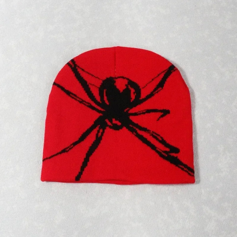 Knitting Bold Spider Beanie