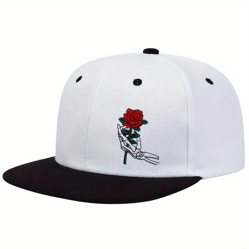 Stylish Embroidered Snapback Hat