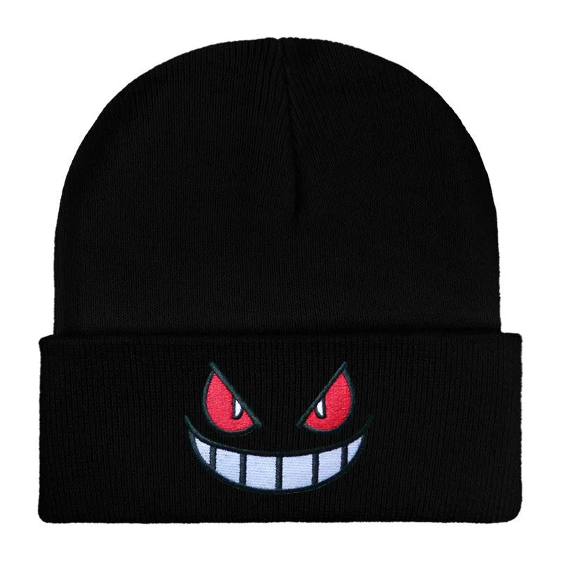 Angry smile headwear