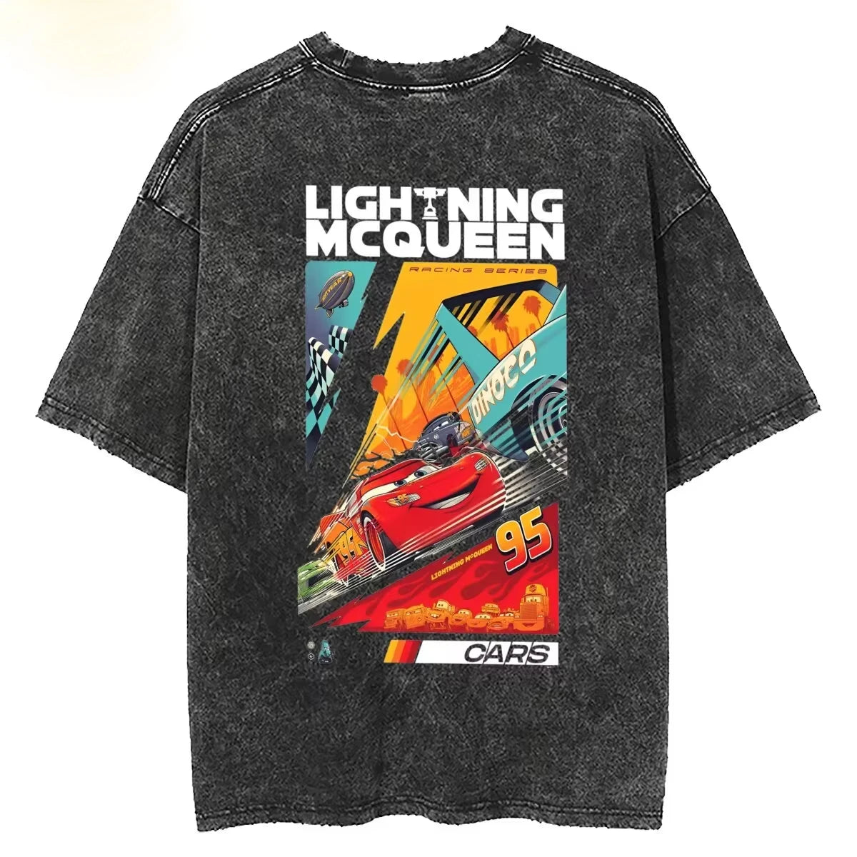 Lightning McQueen vintage-wash Tee