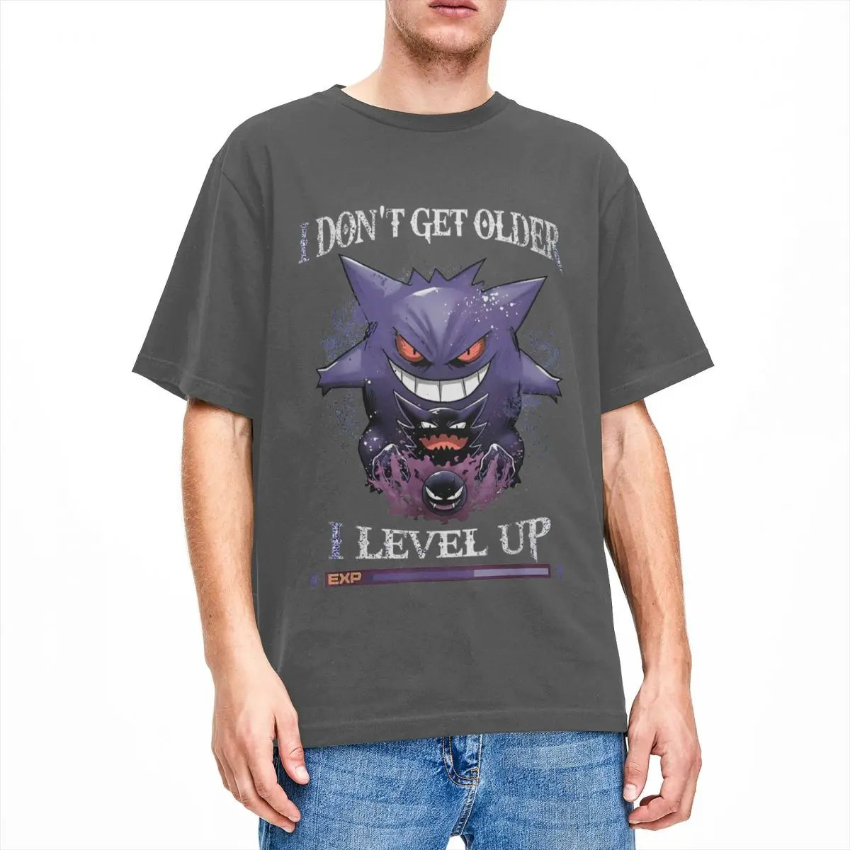 Pokemon Gengar T Shirt T Short Sleeve Y2K