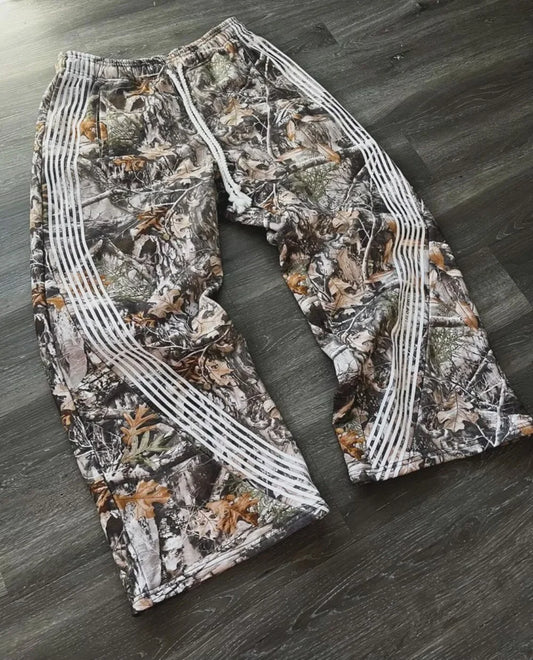 BiggOrange Camo Print Track Pants