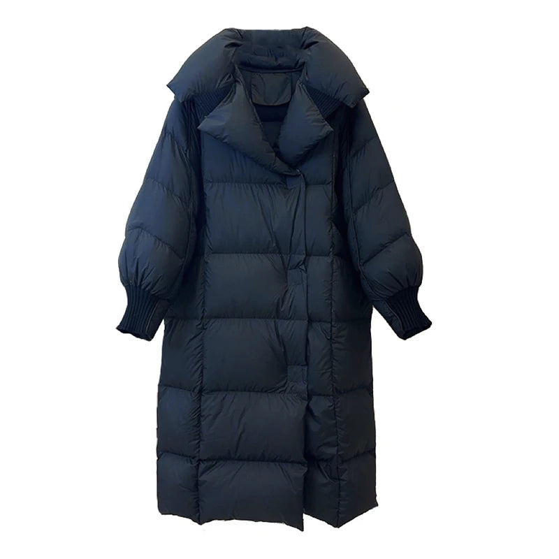 Elegant Oversized Puffer Coat