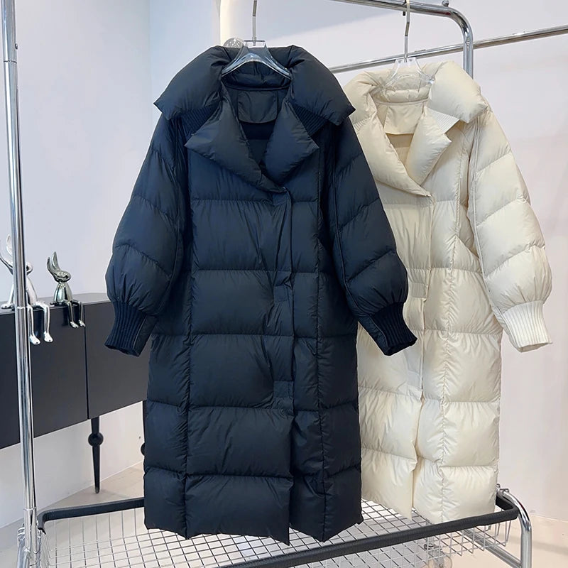 Elegant Oversized Puffer Coat