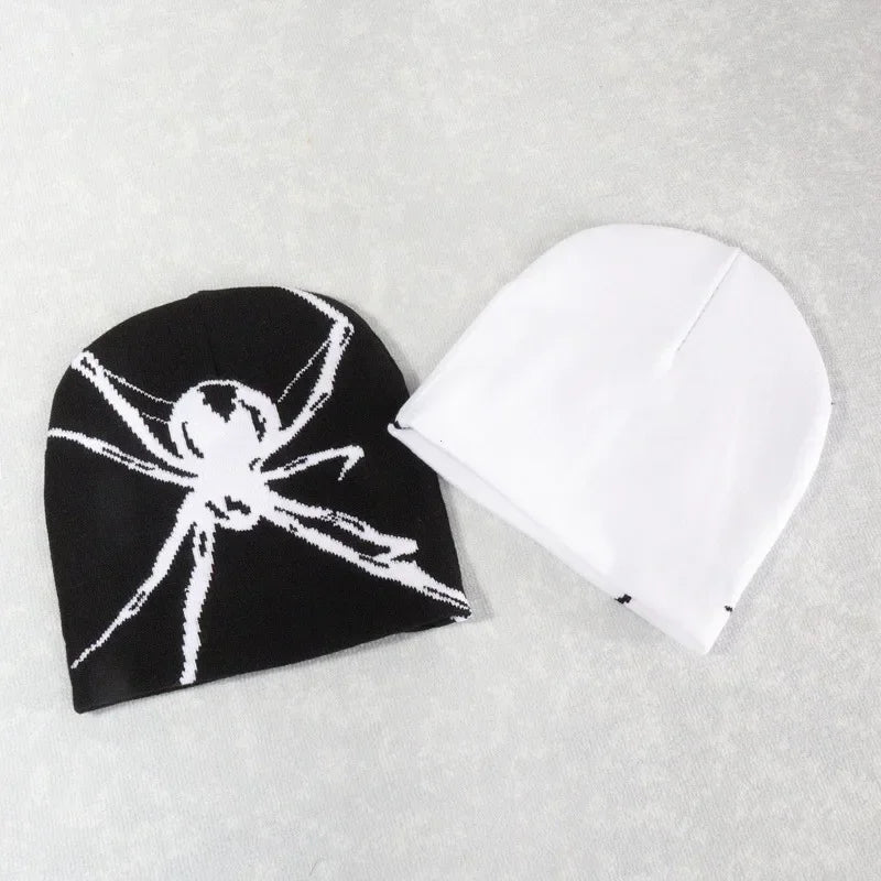 Knitting Bold Spider Beanie