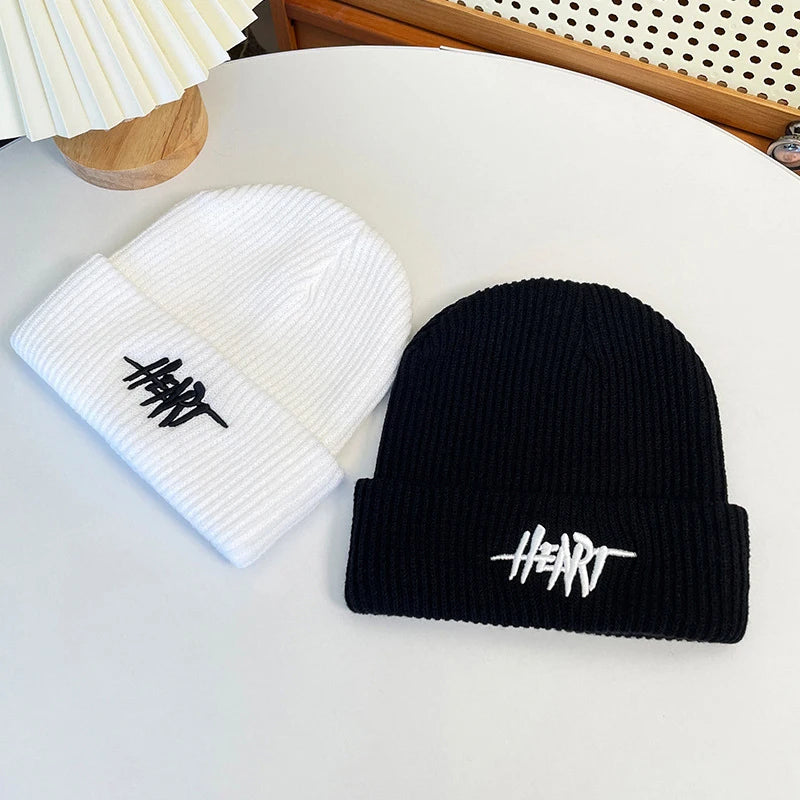 Elevate Your Style with the HEART Beanie – Where Streetwear Meets Bold Expression