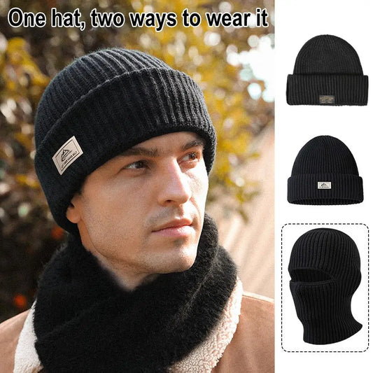 2-in-1 Versatile Knit Beanie