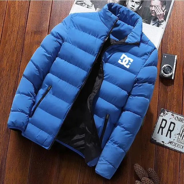 Men warm jacket Cotton Padded Jacket Casual Sports Autumn Winter