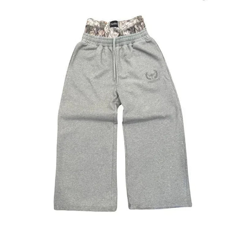 Baggy Wide-Leg Sweatpants