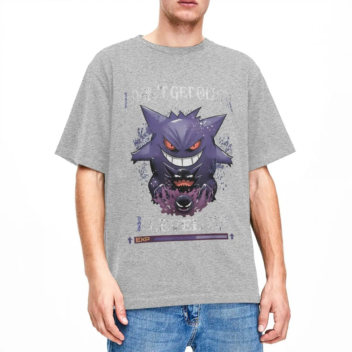 Pokemon Gengar T Shirt T Short Sleeve Y2K