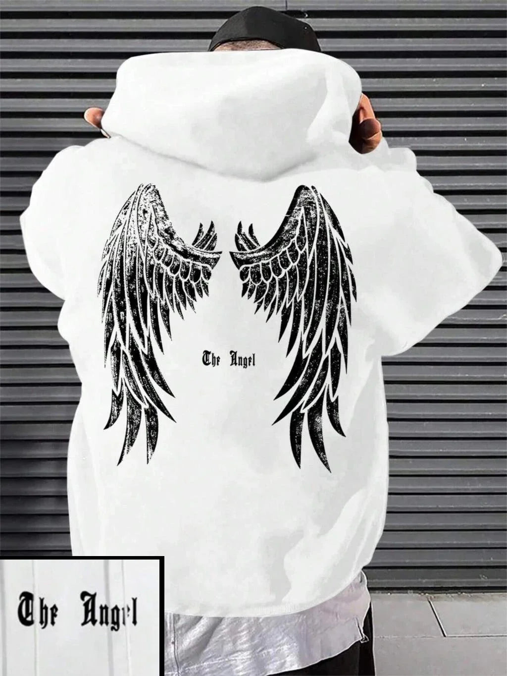 "The Angel" Wing Hoodie – Bold & Ethereal Streetwear