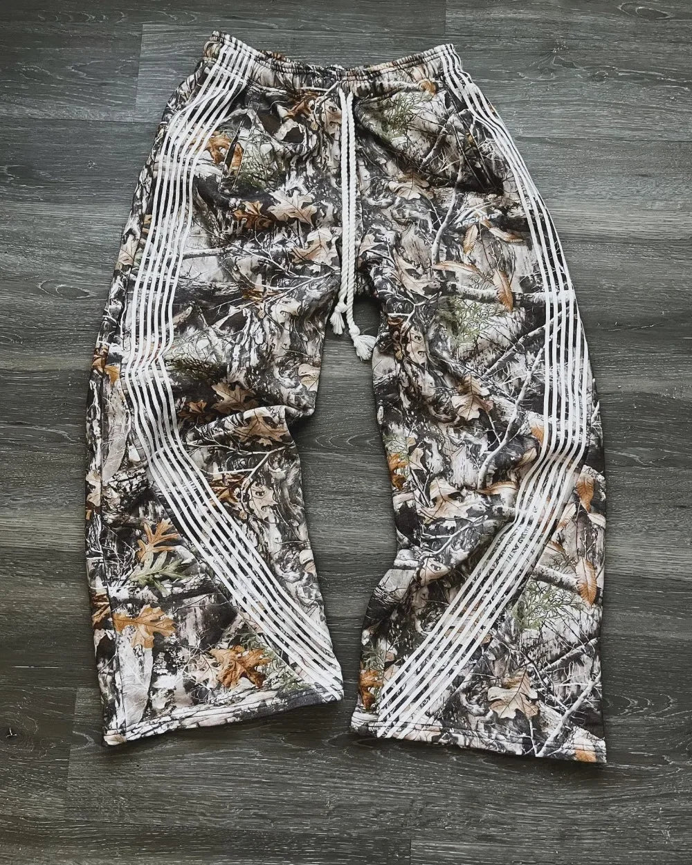 BiggOrange Camo Print Track Pants