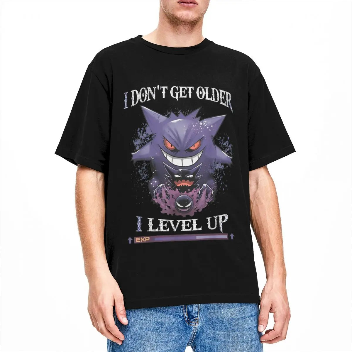 Pokemon Gengar T Shirt T Short Sleeve Y2K