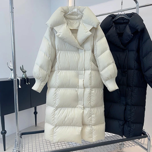 Elegant Oversized Puffer Coat