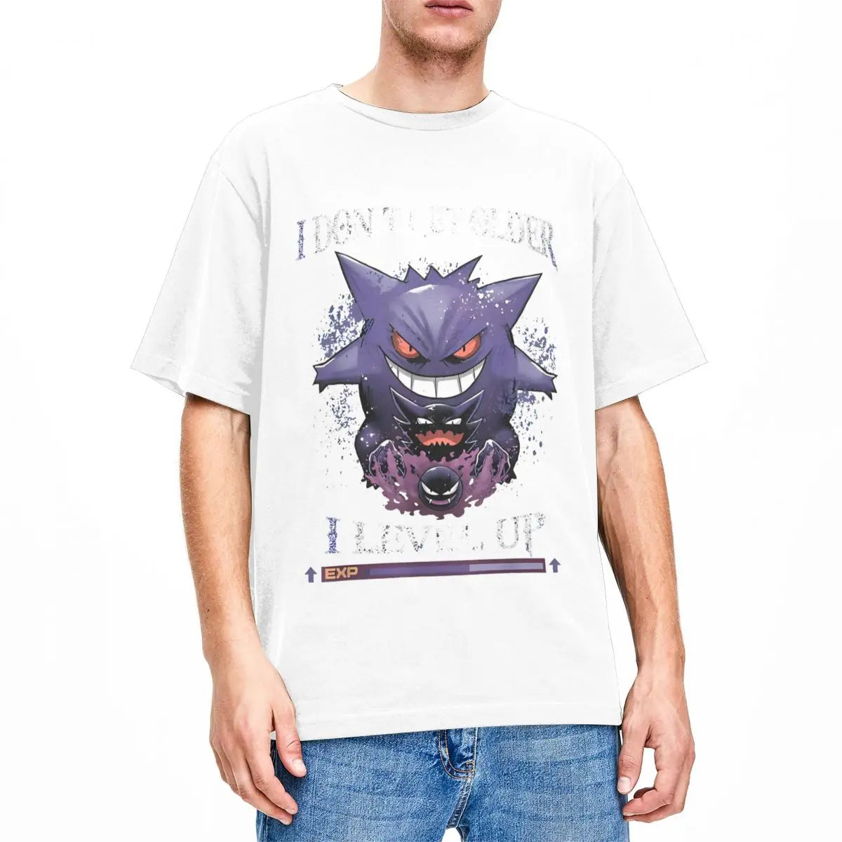 Pokemon Gengar T Shirt T Short Sleeve Y2K