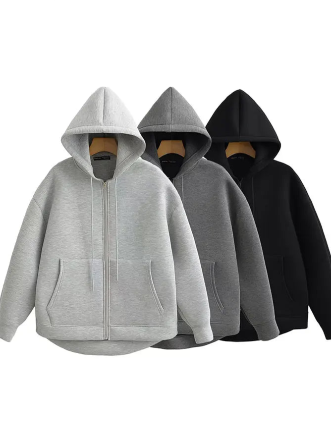 Classic zip-up hoodies