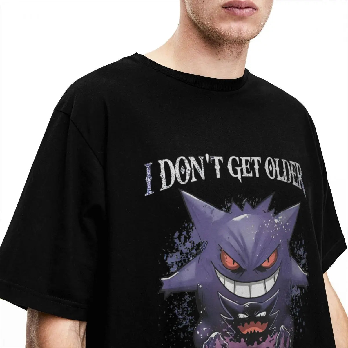 Pokemon Gengar T Shirt T Short Sleeve Y2K