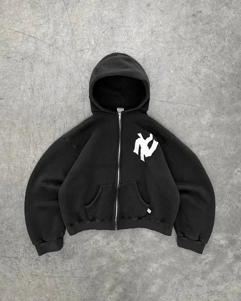 Streetwear Y2K Hoodie Pullover Sweatshirt