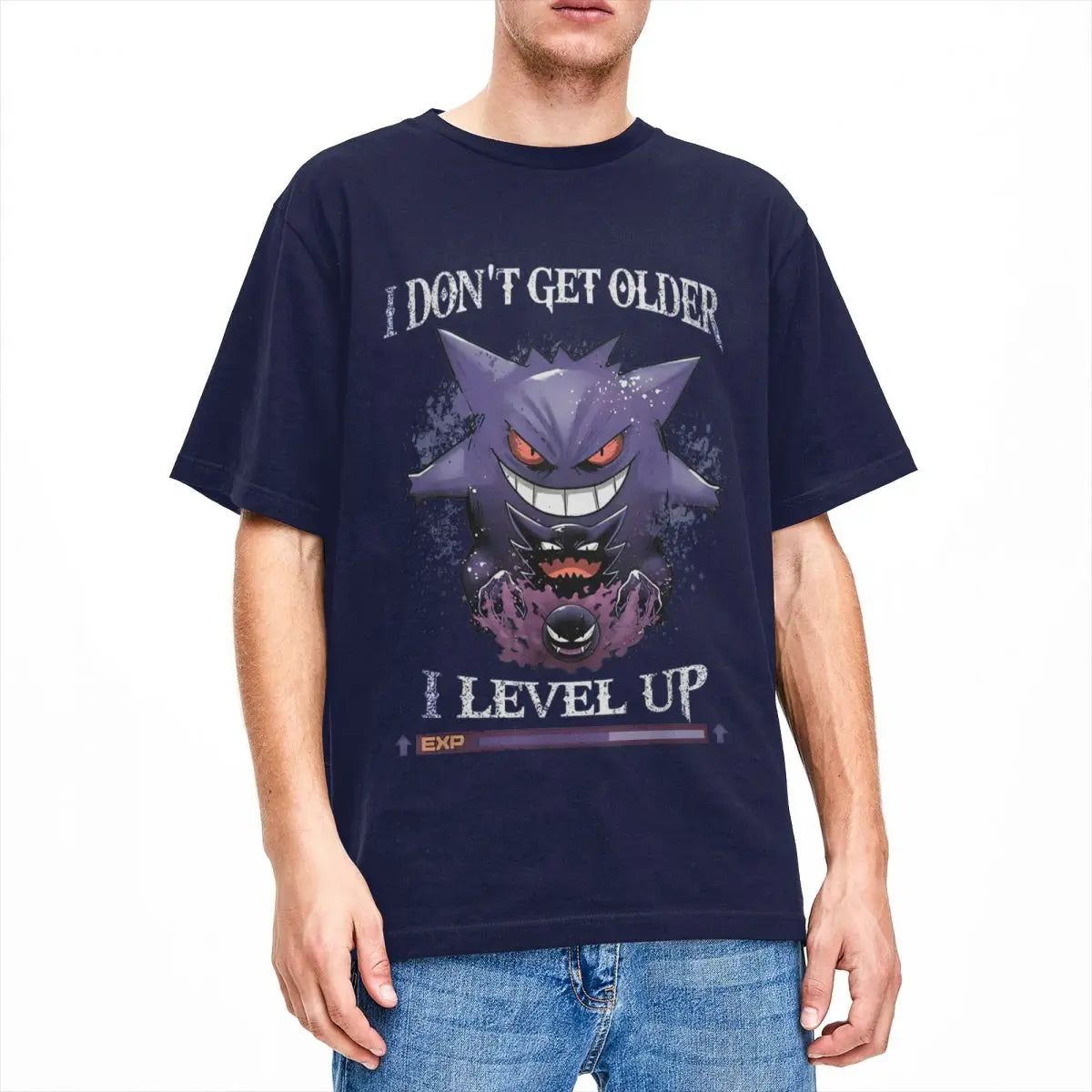 Pokemon Gengar T Shirt T Short Sleeve Y2K