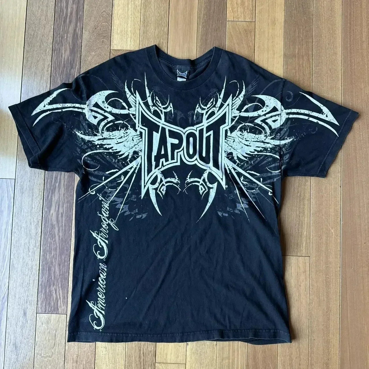 Streetwear Tapout T Shirt Y2K Hip Hop