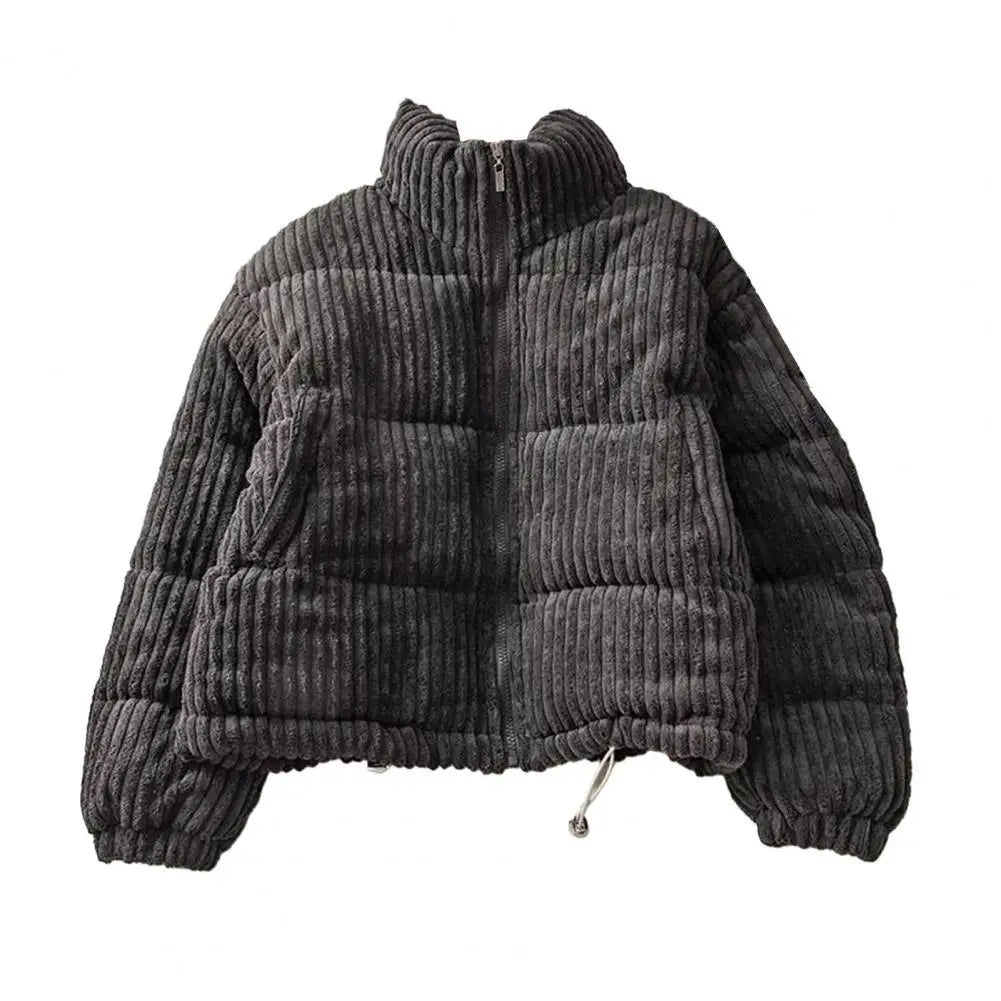 Corduroy Puffer Jacket