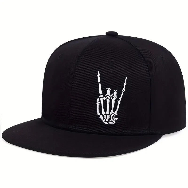 Stylish Embroidered Snapback Hat