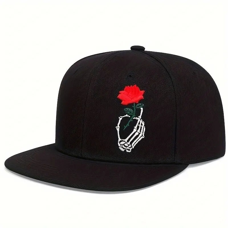 Stylish Embroidered Snapback Hat