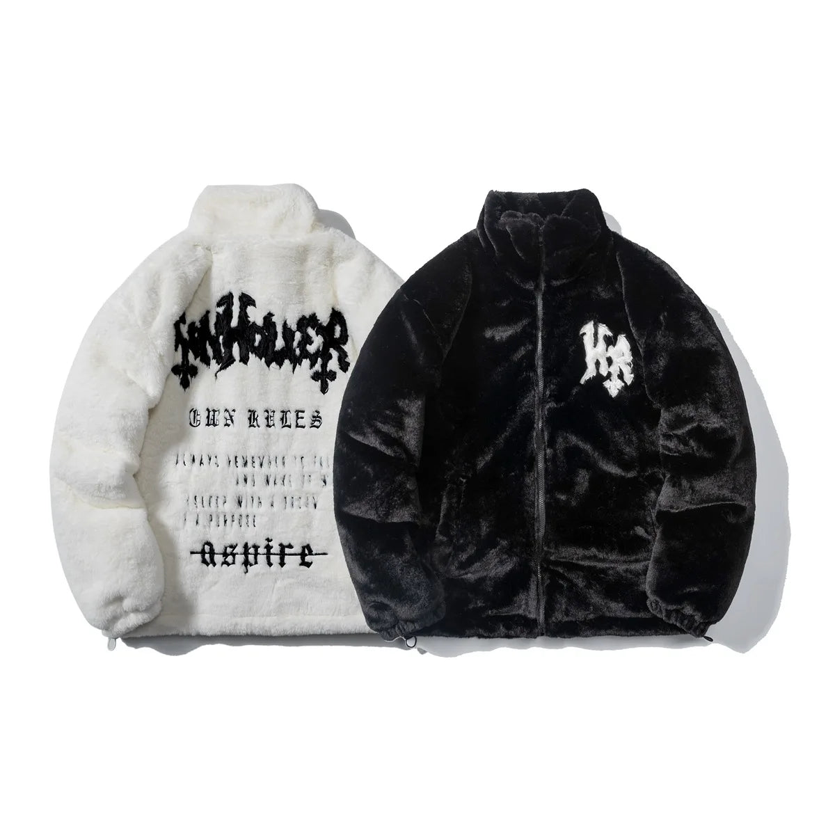 Streetwear Reversible Bomber Jacket