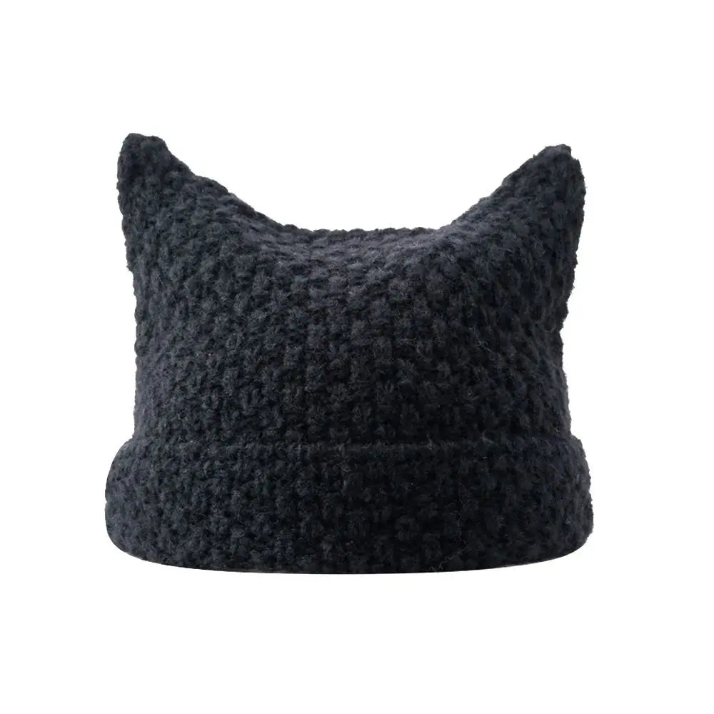 Cute Knitted Cat Ear Hat