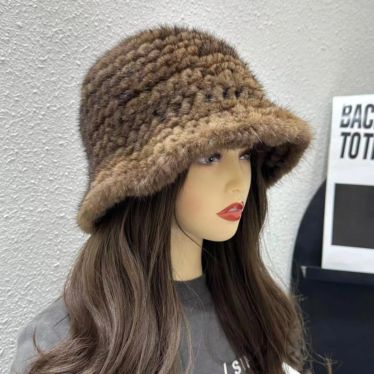 Faux Fur Bucket Hat